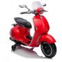 7,2V motor za otroke Vespa 946, Li-Ion, 2x 30W, rdeča
