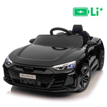 11V avto na akumulator Audi RS E-tron GT, litij, črn