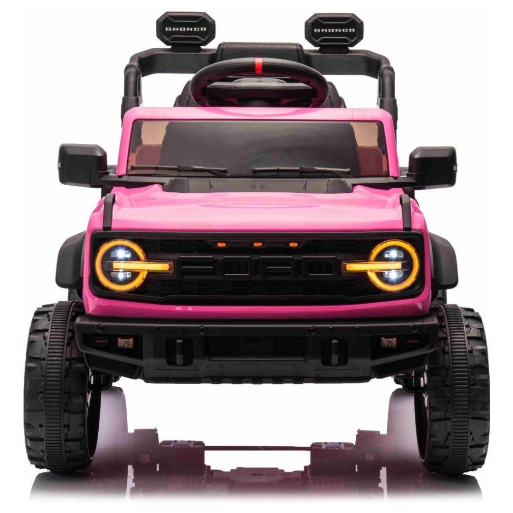 11V avto na daljinca Ford Bronco pink, litijeva baterija