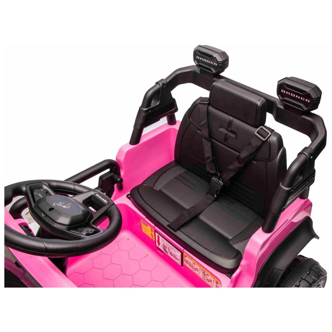 11V avto na daljinca Ford Bronco pink, litijeva baterija