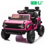 11V avto na daljinca Ford Bronco pink, litijeva baterija