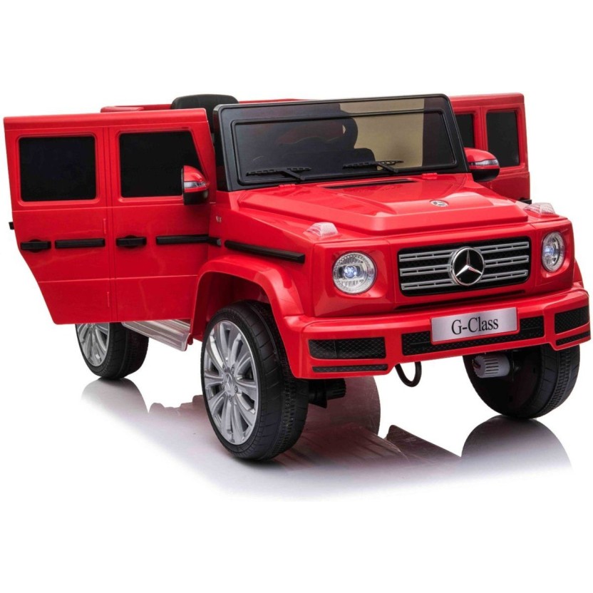 11V avto na akumulator Mercedes G500, Li-Ion, daljinec, rdeč