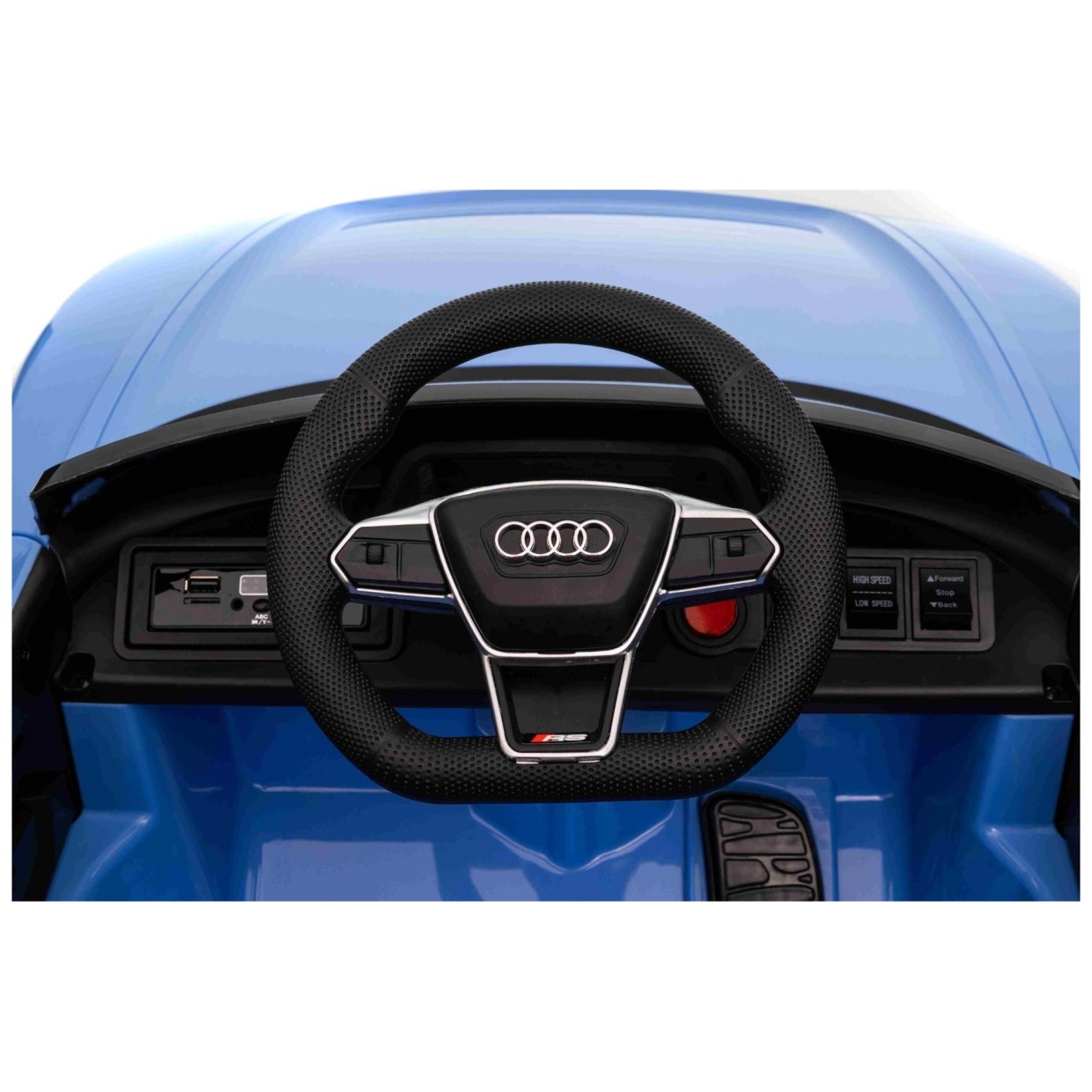 11V avto na akumulator Audi RS E-tron GT, litij, moder