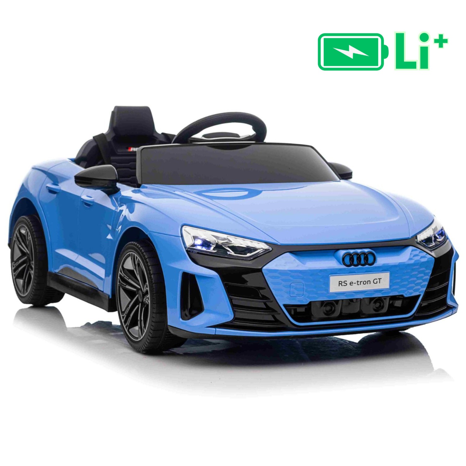 11V avto na akumulator Audi RS E-tron GT, litij, moder