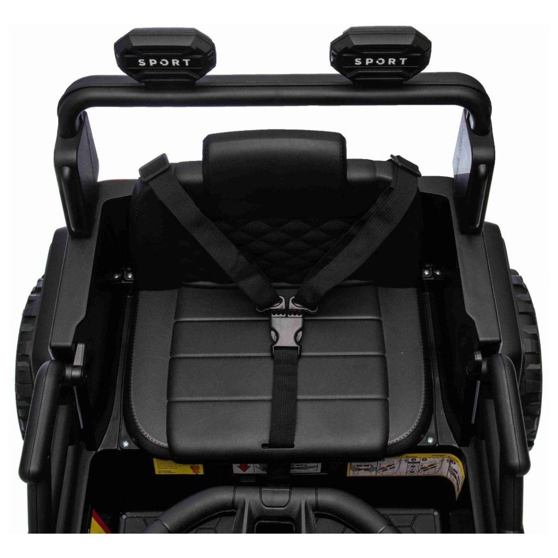 11V automobil na akumulator OFFROAD bijeli, li-ion baterija