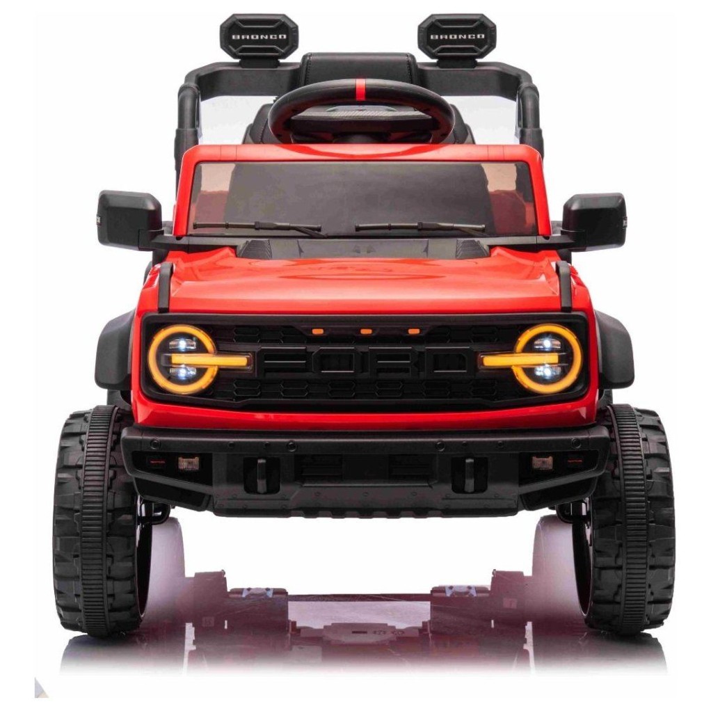 11V avto na daljinca Ford Bronco rdeč, litijeva baterija