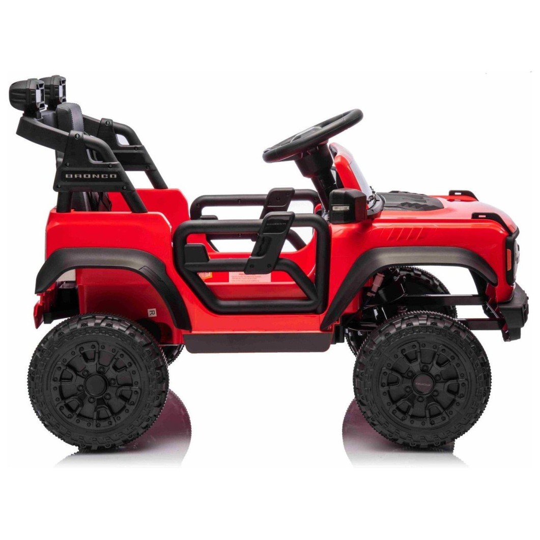 11V avto na daljinca Ford Bronco rdeč, litijeva baterija