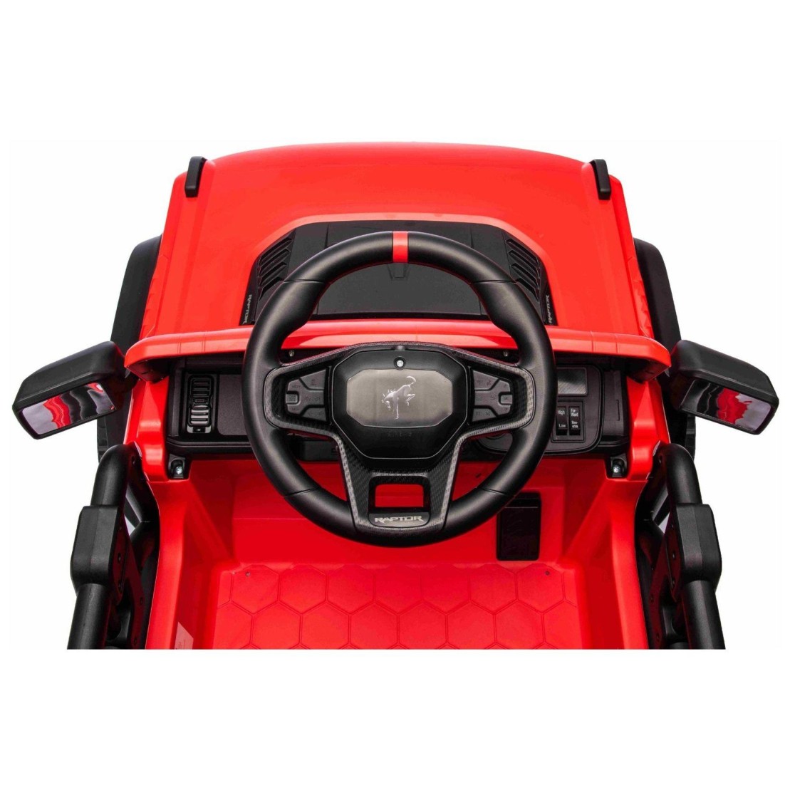 11V avto na daljinca Ford Bronco rdeč, litijeva baterija