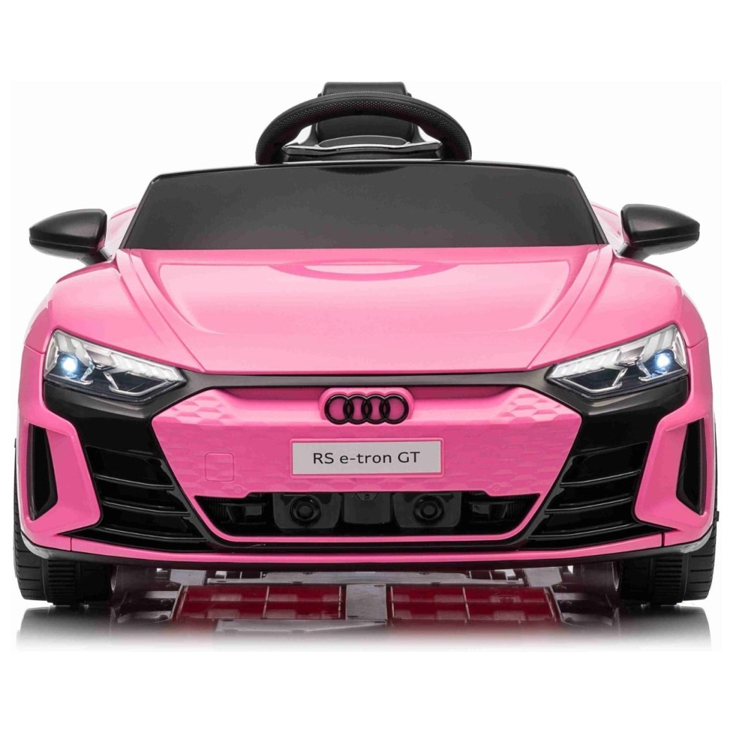 11V auto za djevojčice Audi RS E-tron GT, litij, pink