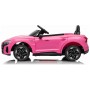 11V auto za djevojčice Audi RS E-tron GT, litij, pink