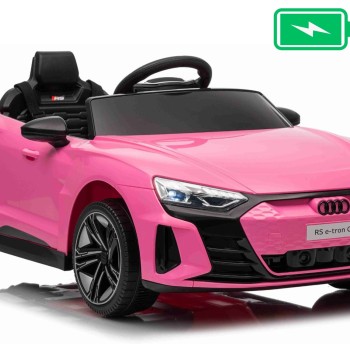 11V avto za deklice  Audi RS E-tron GT, litij, pink