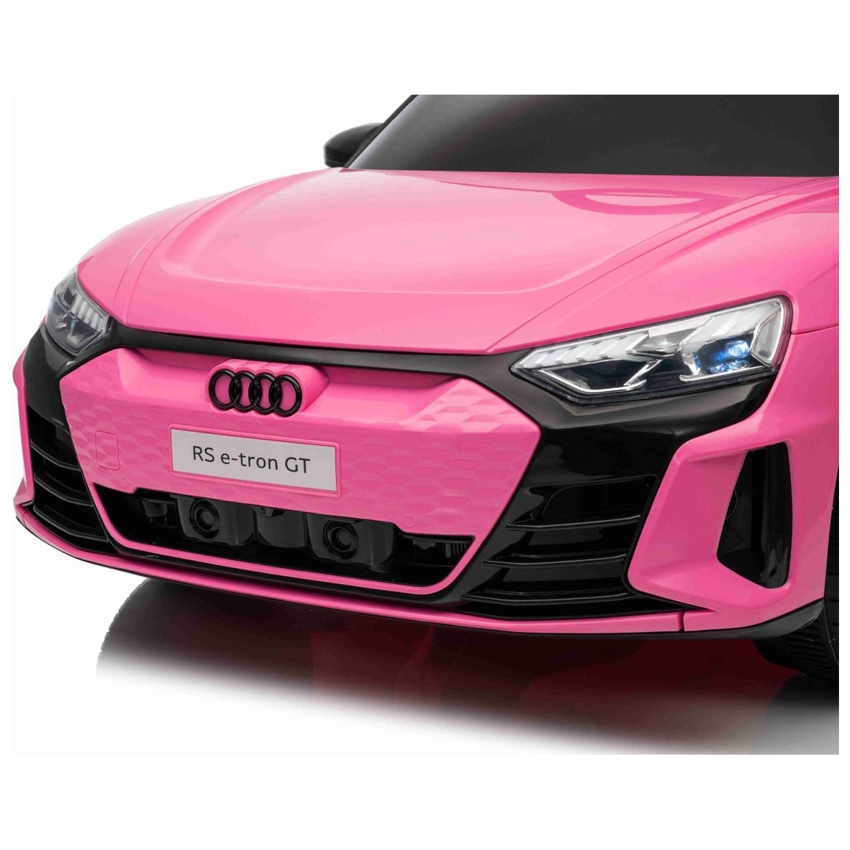 11V auto za djevojčice Audi RS E-tron GT, litij, pink