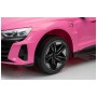 11V auto za djevojčice Audi RS E-tron GT, litij, pink