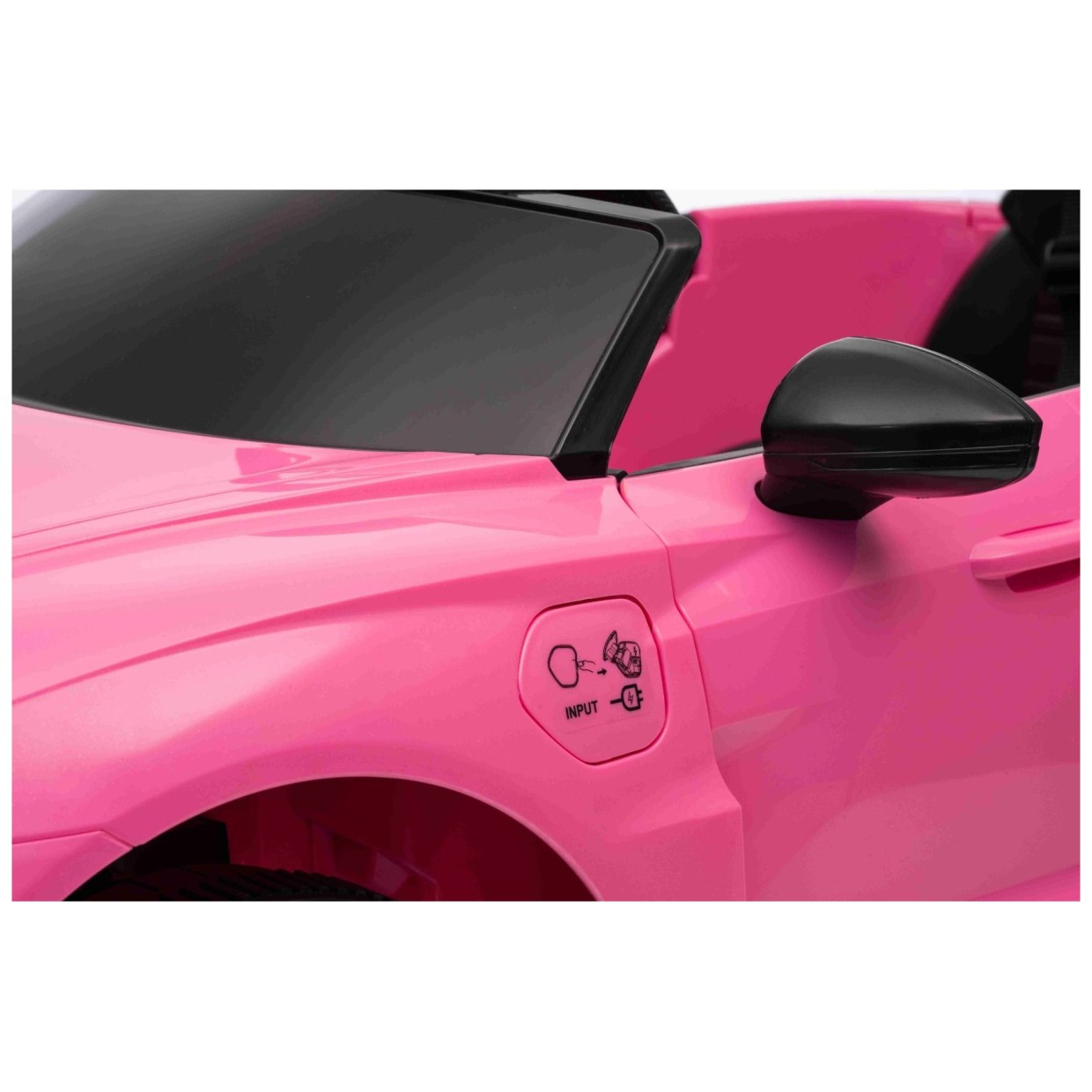 11V auto za djevojčice Audi RS E-tron GT, litij, pink