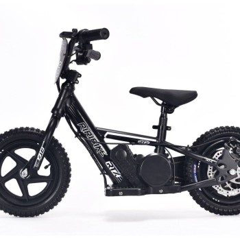 12'' guralica za bebe s elektromotorom snage 100W, crna