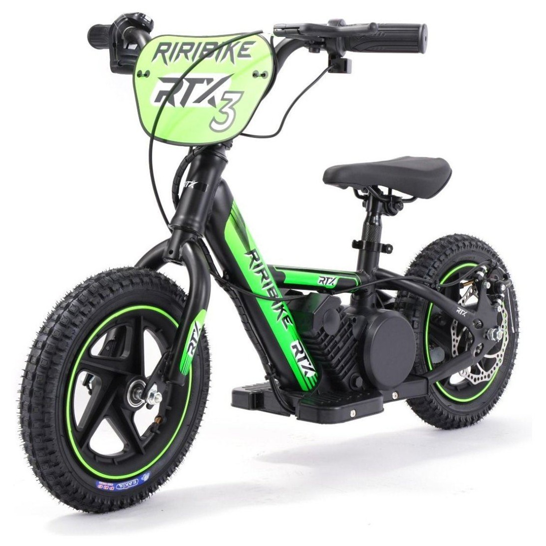 12 guralica za bebe s elektromotorom snage 100W, zelena