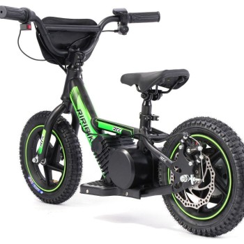 12'' guralica za bebe s elektromotorom snage 100W, zelena