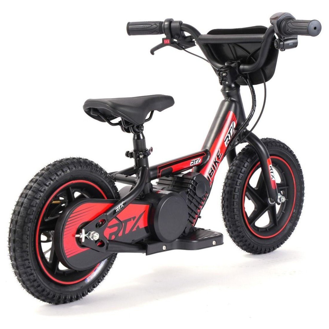 12 guralica za bebe s elektromotorom snage 100W, crvena