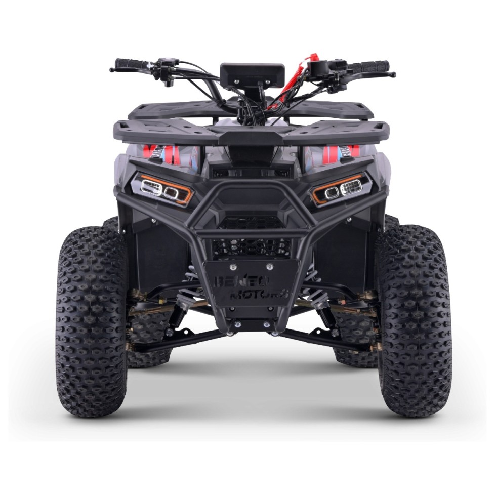 125cc bencinski štirikolesnik WARRIOR, do 60 km/h, rdeč