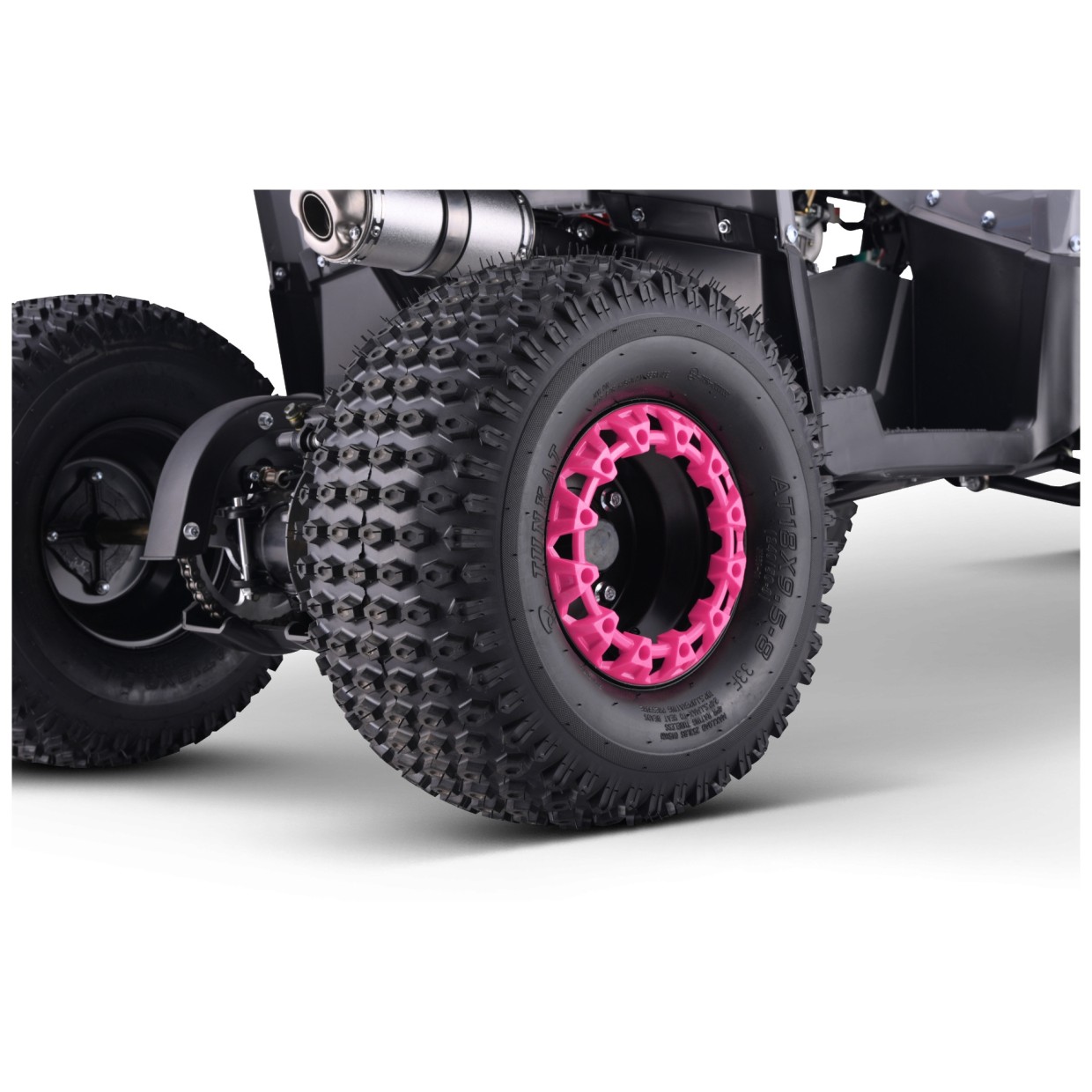 125cc bencinski štirikolesnik WARRIOR, do 60 km/h, pink