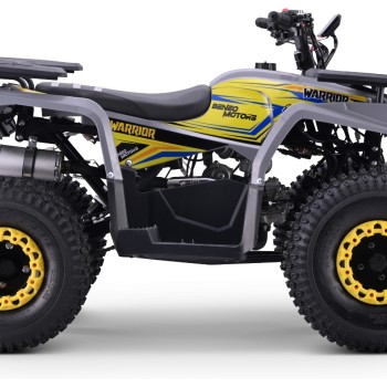 125cc bencinski štirikolesnik WARRIOR, do 60 km/h, rumen