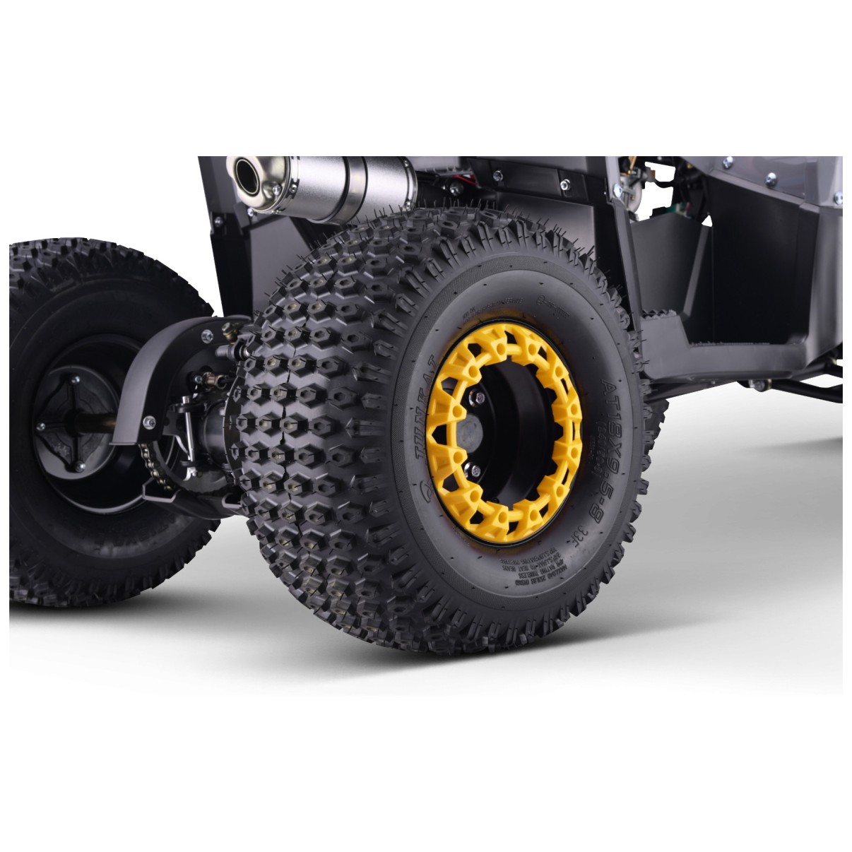 125cc bencinski štirikolesnik WARRIOR, do 60 km/h, rumen 125cc bencinski štirikolesnik WARRIOR, do 60 km/h, rumen