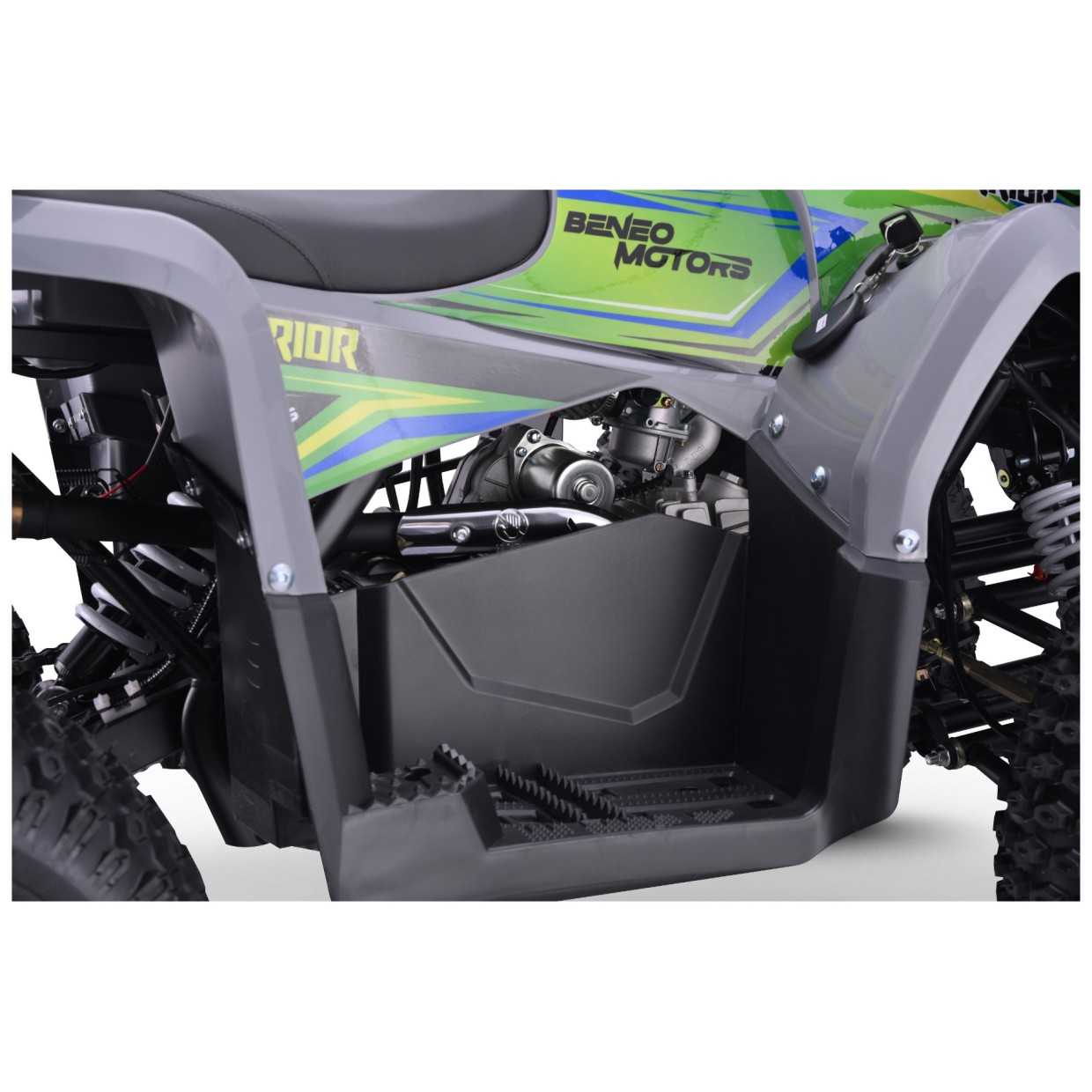 125cc bencinski štirikolesnik WARRIOR, do 60 km/h, zelen