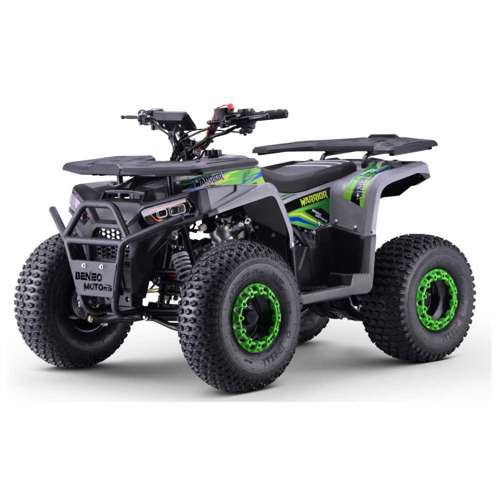 125cc bencinski štirikolesnik WARRIOR, do 60 km/h, zelen