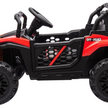 12V avto na akumulator UTV Small, 2x35W, daljinec, rdeč