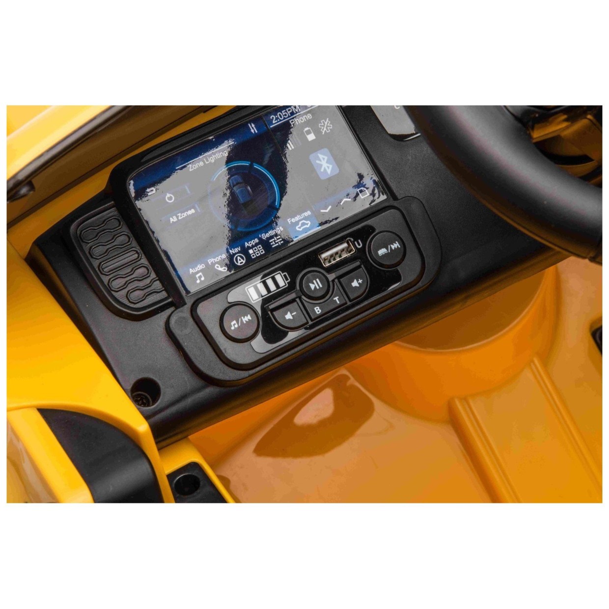 12V auto na akumulator FORD Ranger, 2x30W, bluetooth, crn