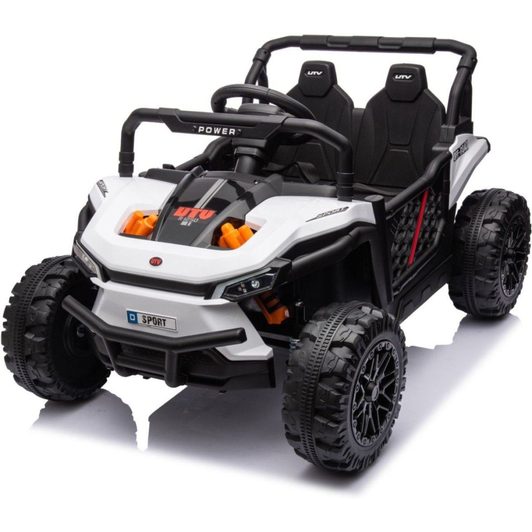 12V avto na akumulator UTV Small, 2x35W, daljinec, bel