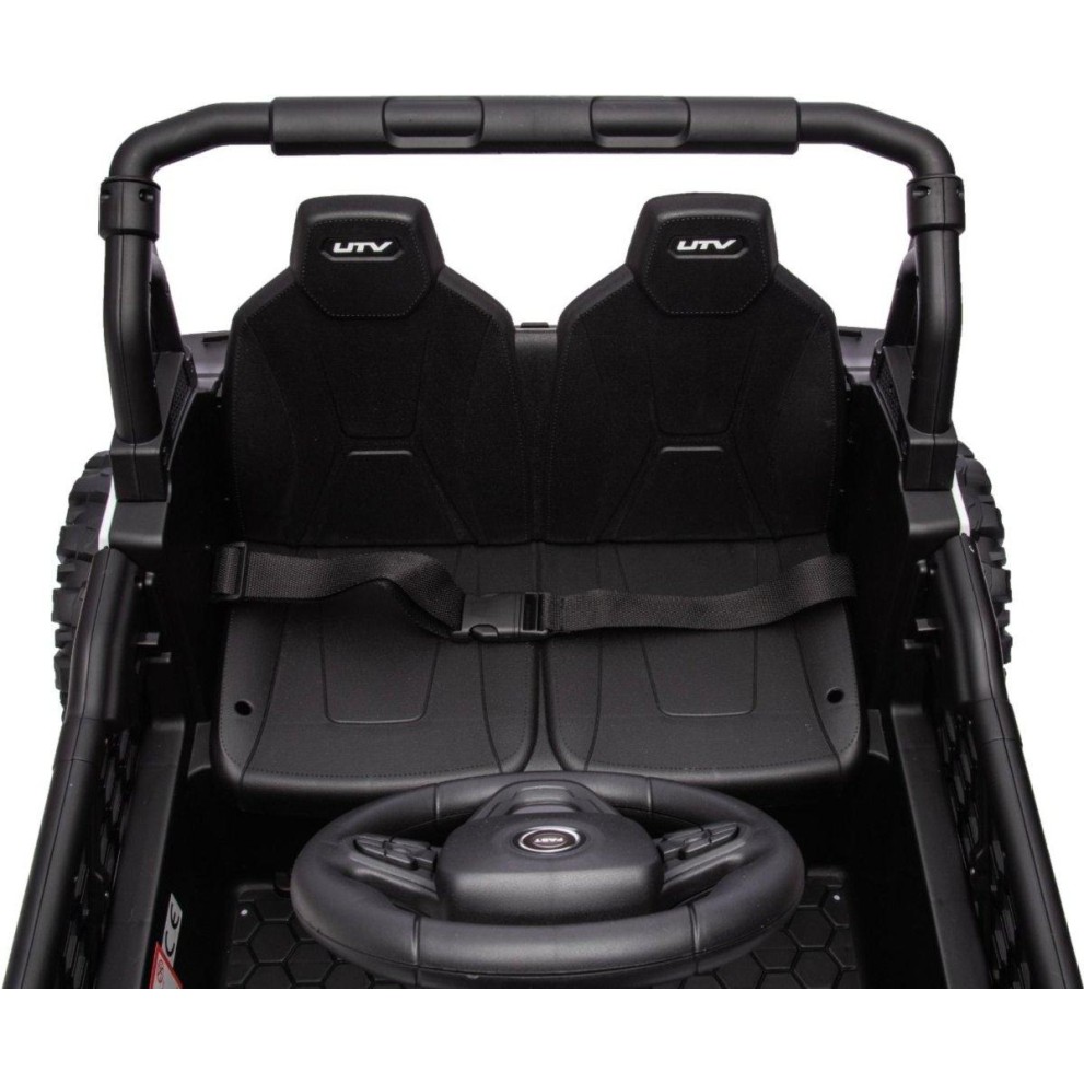 12V avto na akumulator UTV Small, 2x35W, daljinec, bel