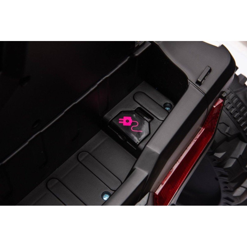 12V avto na akumulator UTV Small, 2x35W, daljinec, bel