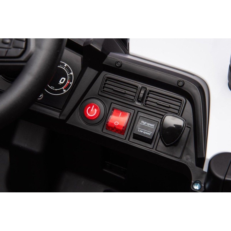 12V avto na akumulator UTV Small, 2x35W, daljinec, bel