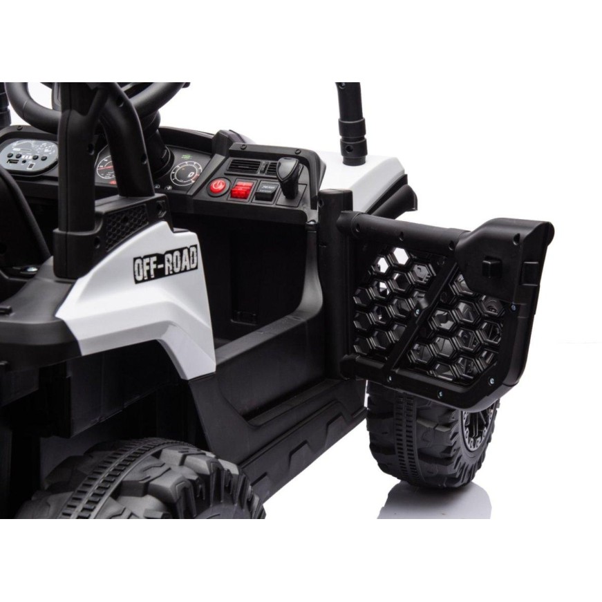 12V avto na akumulator UTV Small, 2x35W, daljinec, bel