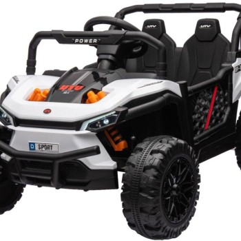 12V auto na akumulator UTV Small, 2x35W, daljinski upravljač, bijeli