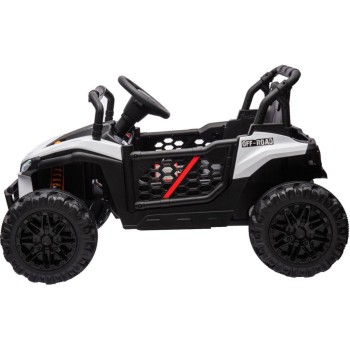 12V avto na akumulator UTV Small, 2x35W, daljinec, bel