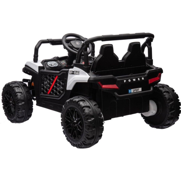 12V avto na akumulator UTV Small, 2x35W, daljinec, bel