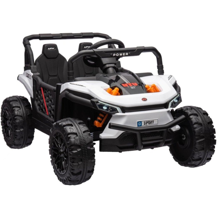 12V avto na akumulator UTV Small, 2x35W, daljinec, bel