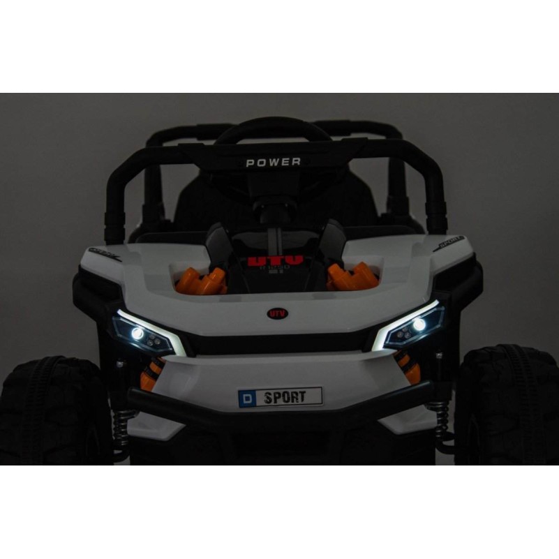 12V avto na akumulator UTV Small, 2x35W, daljinec, bel