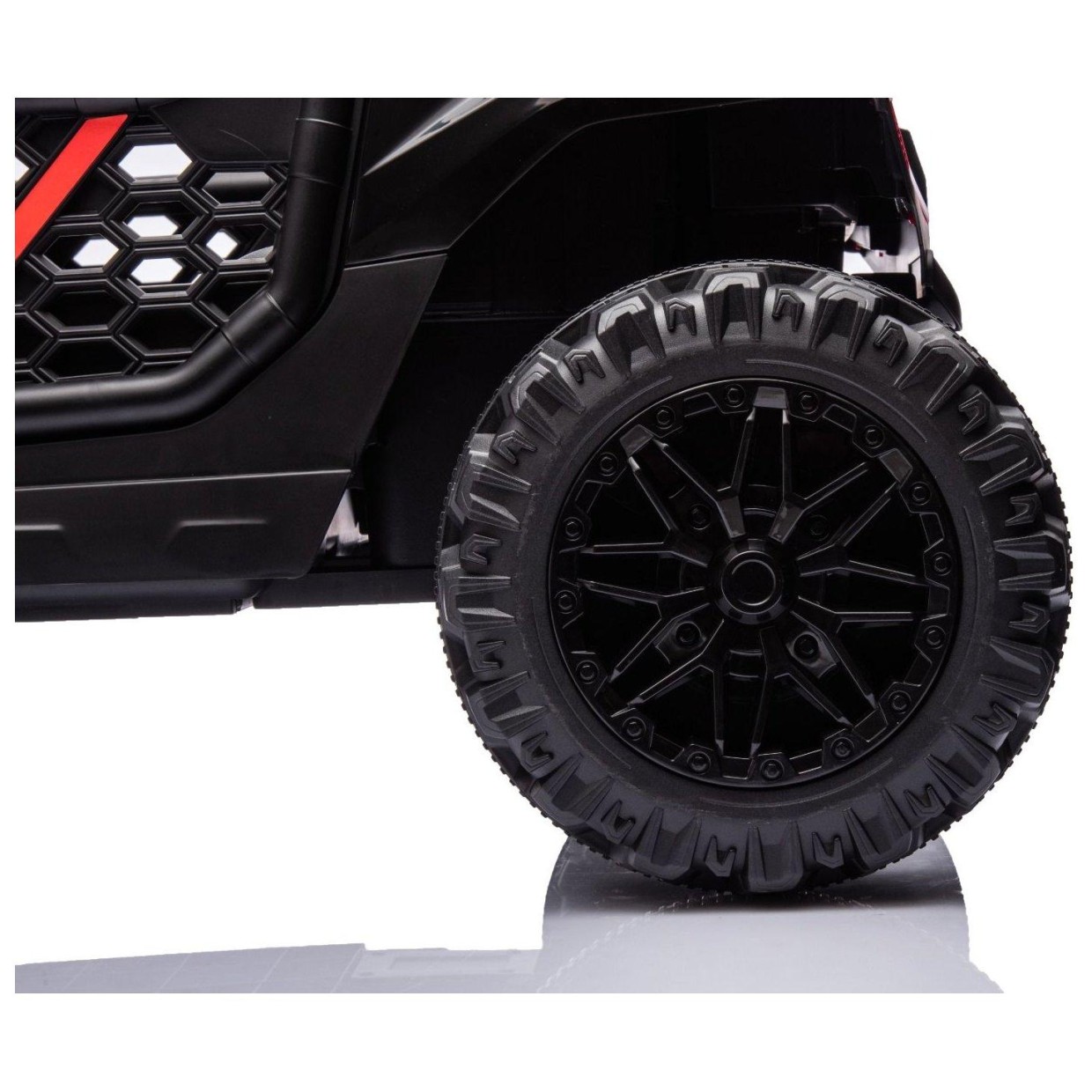 12V auto na akumulator UTV Small, 2x35W, daljinski upravljač, crni