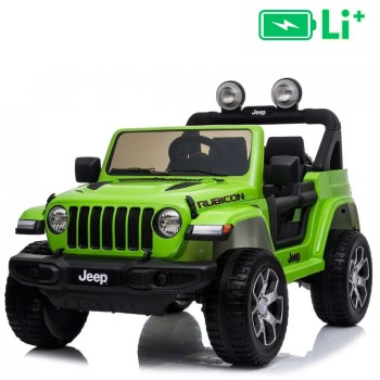 12V JEEP Wrangler RUBICON 4x4 Li - avto na akumulator, zelen