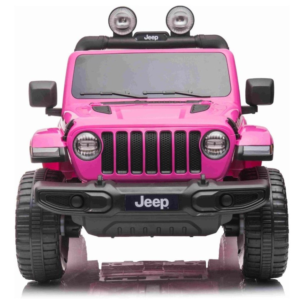 12V JEEP Wrangler RUBICON 4x4 Li - auto na akumulator, ružičasti