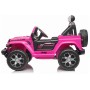 12V JEEP Wrangler RUBICON 4x4 Li - auto na akumulator, ružičasti