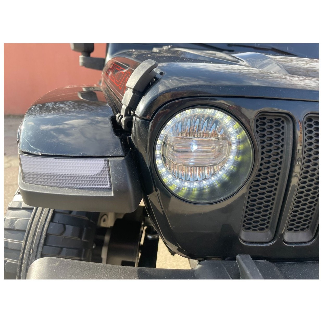 12V JEEP Wrangler RUBICON 4x4 Li - auto na akumulator, ružičasti