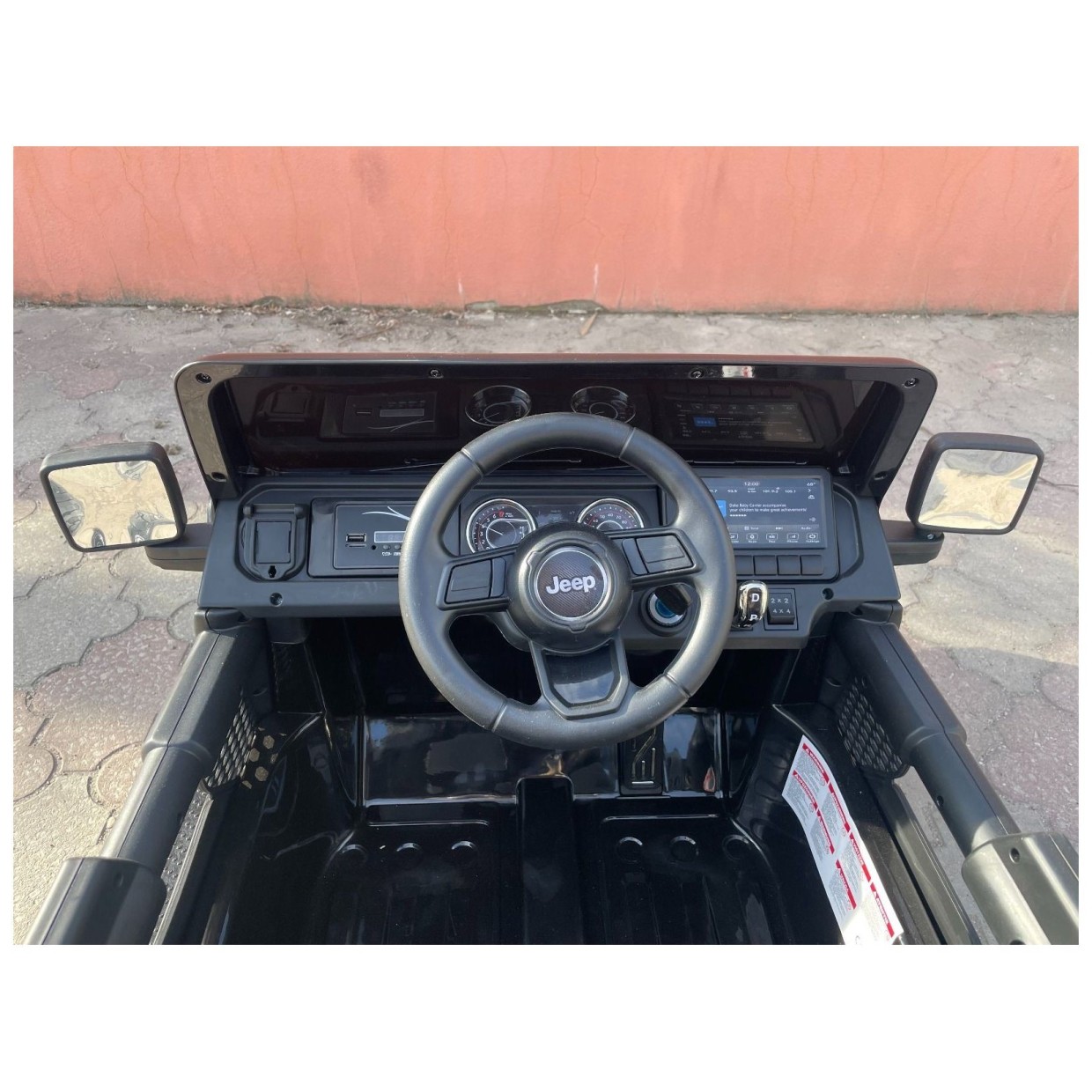 12V JEEP Wrangler RUBICON 4x4 Li - auto na akumulator, ružičasti