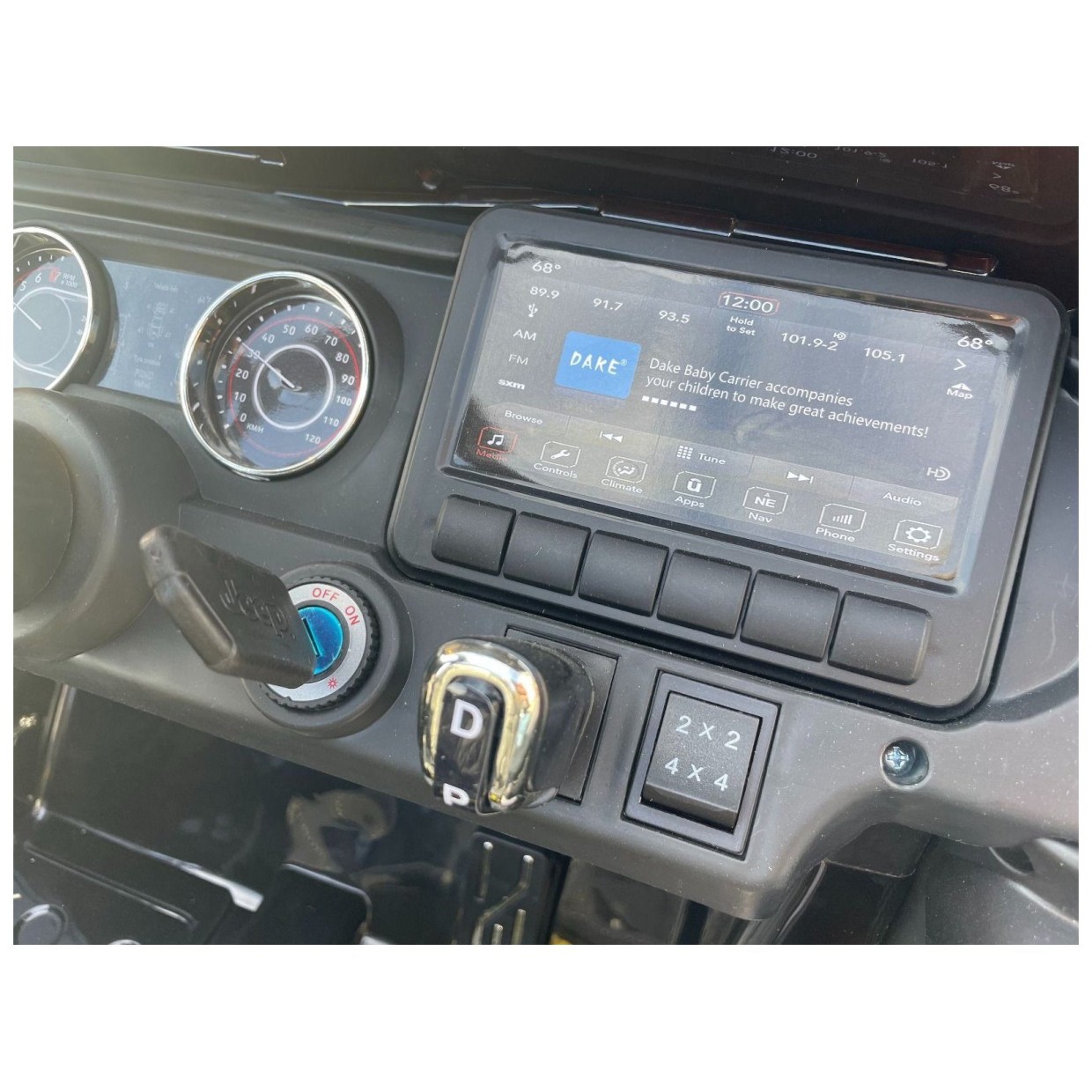 12V JEEP Wrangler RUBICON 4x4 Li - auto na akumulator, ružičasti