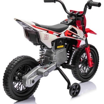 12V motor za otroke MOTOCROSS, 2x 25w, rdeč 12V motor za otroke MOTOCROSS, 2x 25w, rdeč