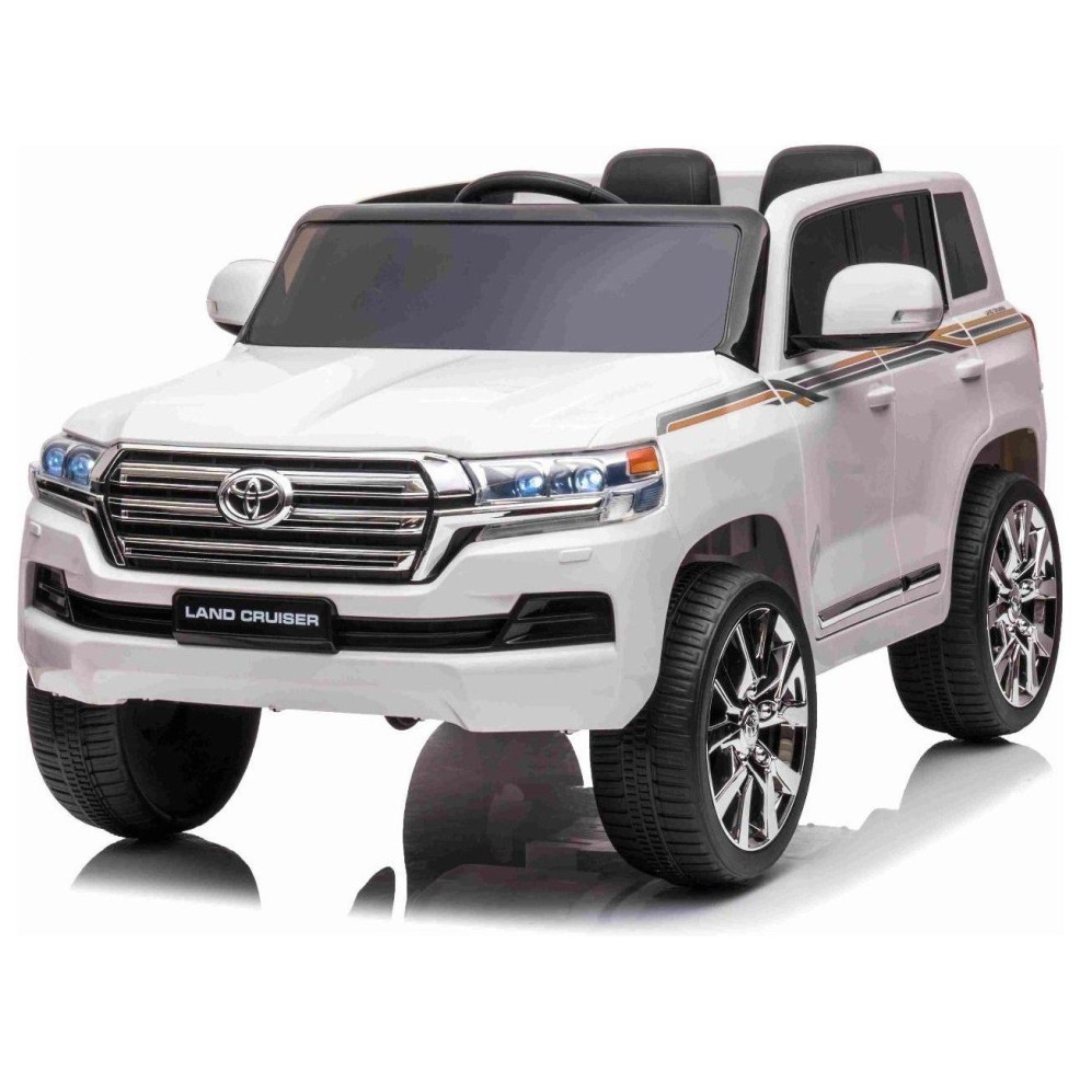12V Toyota Landcruiser - avto na akumulator, bel 12V Toyota Landcruiser - avto na akumulator, bel