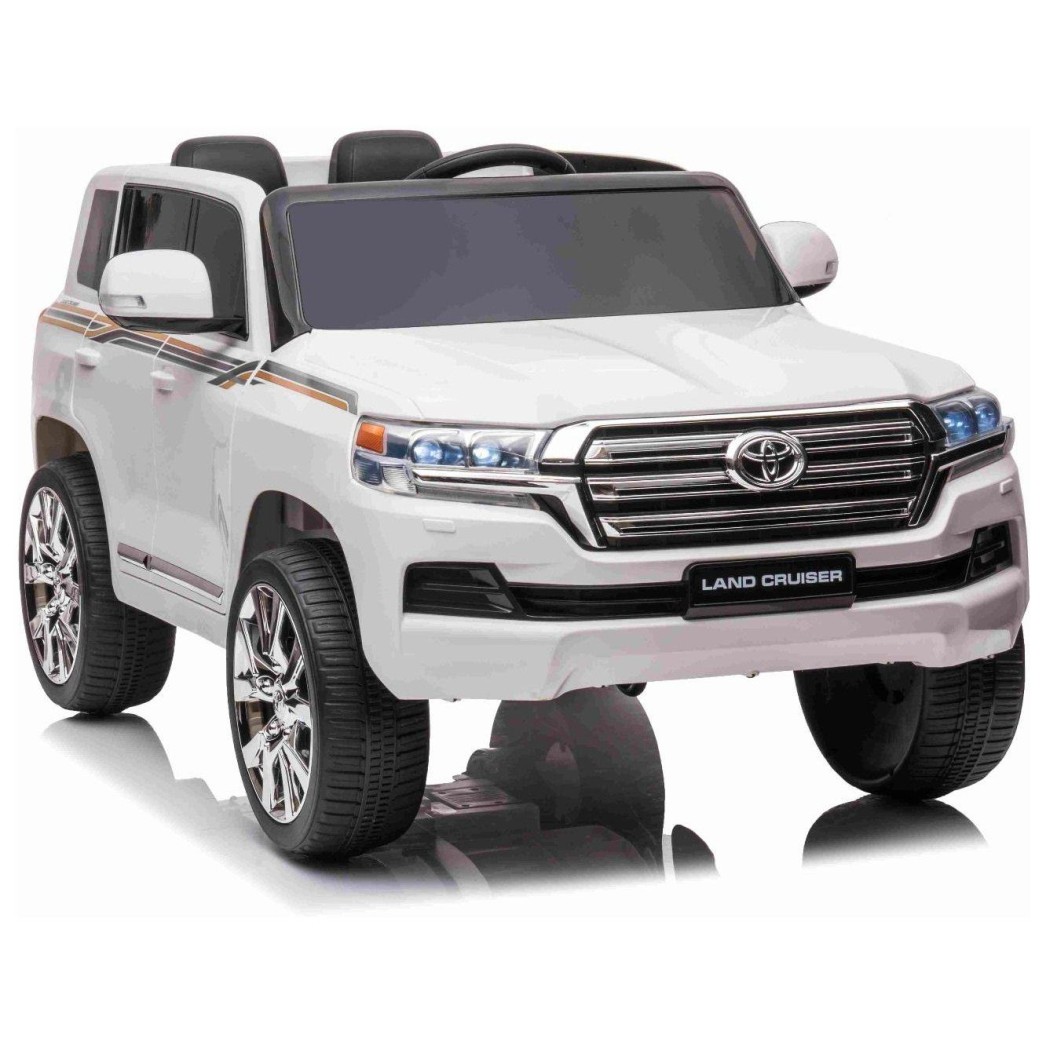 12V Toyota Landcruiser - avto na akumulator, bel 12V Toyota Landcruiser - avto na akumulator, bel